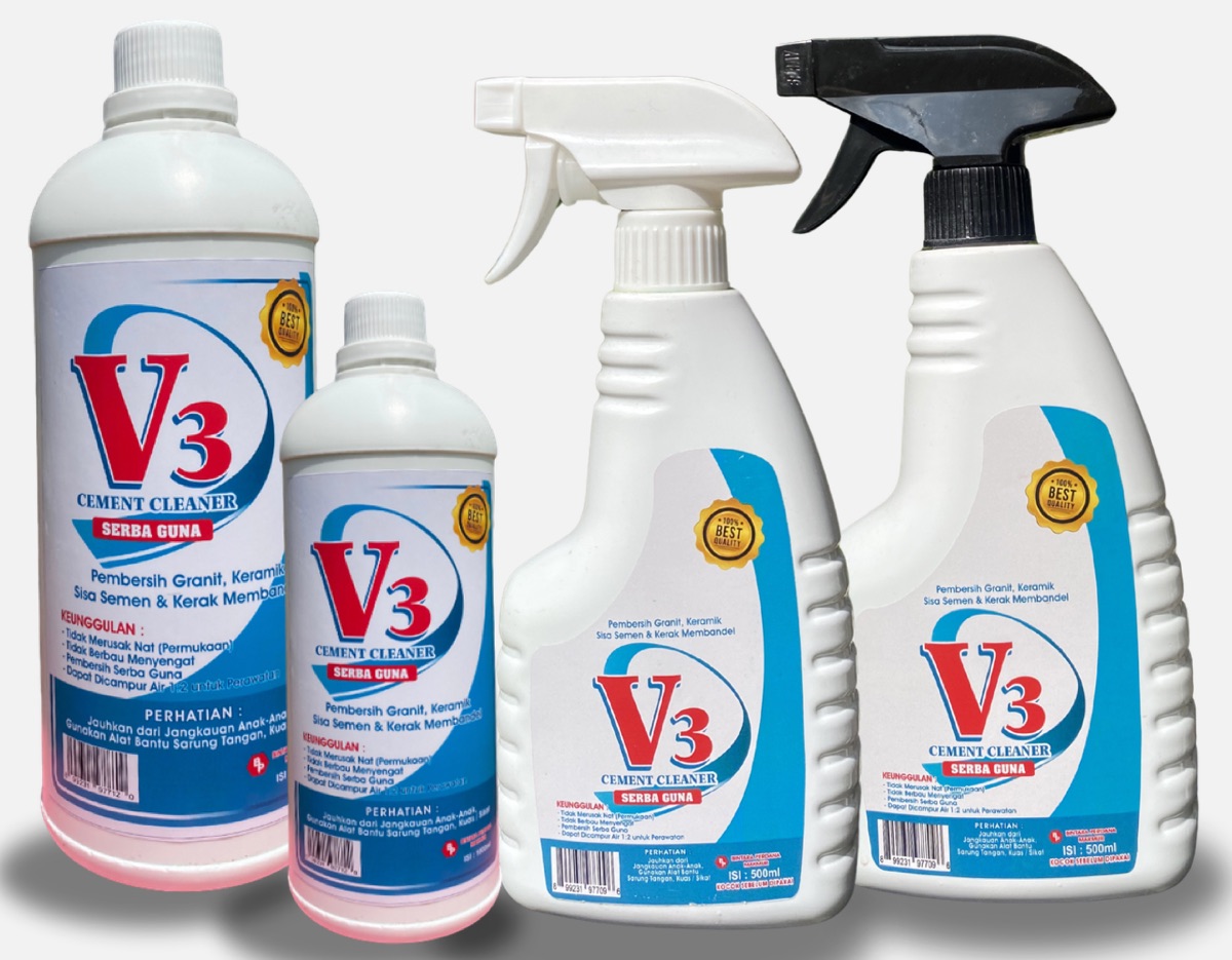 V3 Cement Cleaner Pembersih Sisa Semen